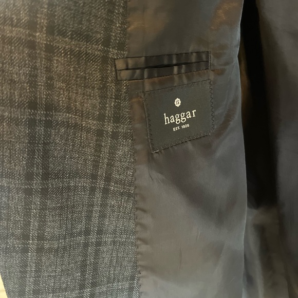 Classic Fit Haggar Sport Coat 52L - Picture 4 of 10